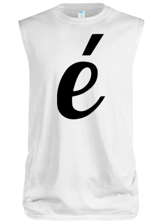 Men's Black Label " é " Sleeve-less Tee Collection