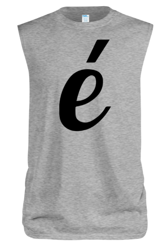 Men's Black Label " é " Sleeve-less Tee Collection