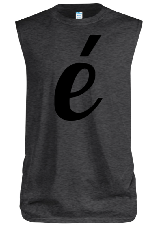 Men's Black Label " é " Sleeve-less Tee Collection