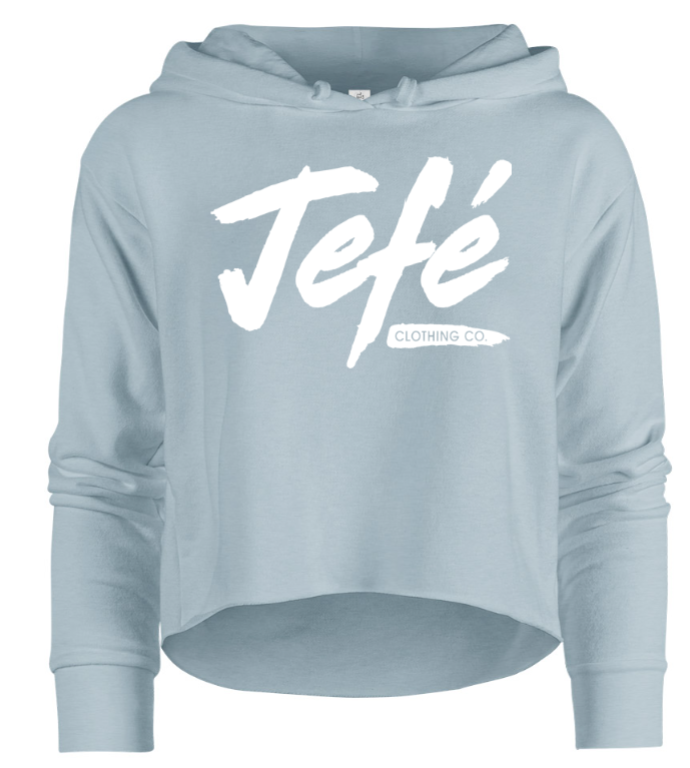 Womens "Jefé Clothing Co." Croptop Hoodies