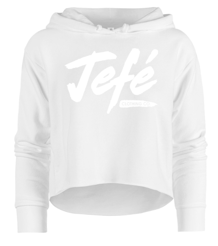 Womens "Jefé Clothing Co." Croptop Hoodies