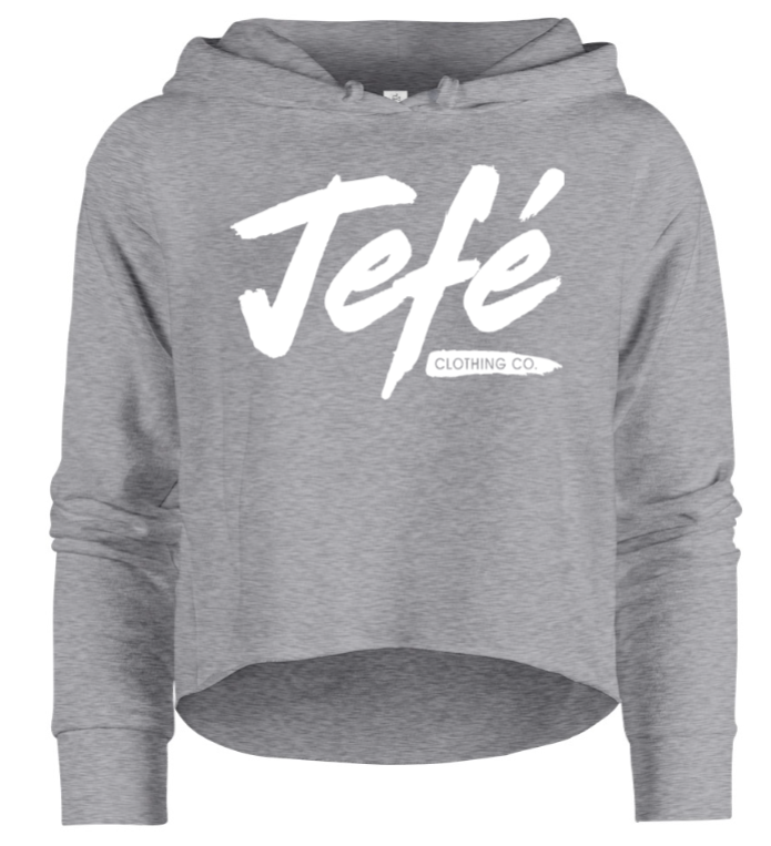 Womens "Jefé Clothing Co." Croptop Hoodies