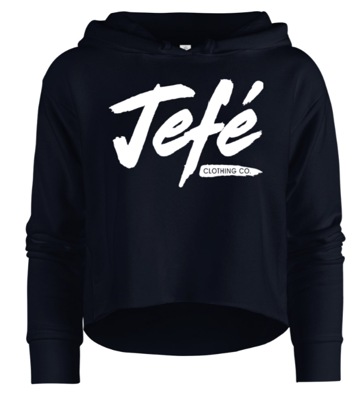 Womens "Jefé Clothing Co." Croptop Hoodies