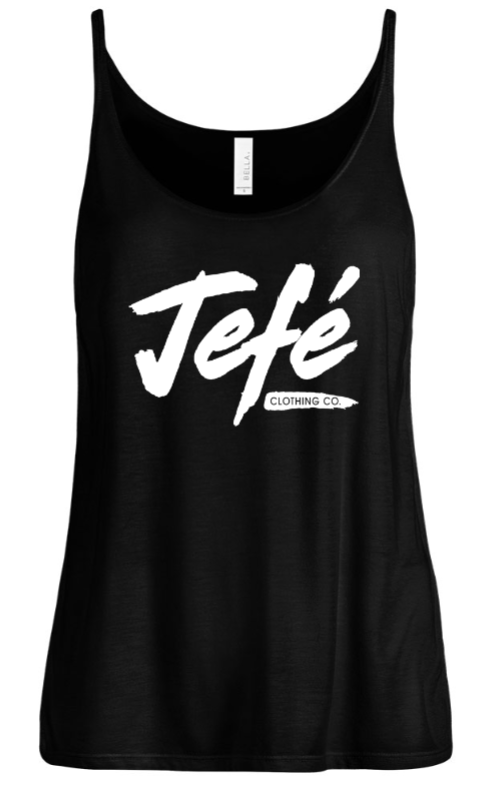 Women's White Label "Jefé Clothing Co." Slouchy Tank