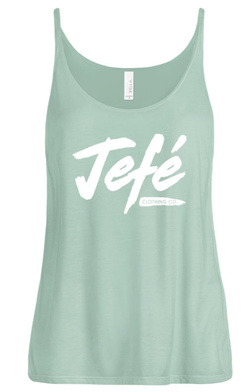 Women's White Label "Jefé Clothing Co." Slouchy Tank