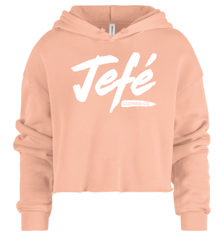 Womens "Jefé Clothing Co." Croptop Hoodies