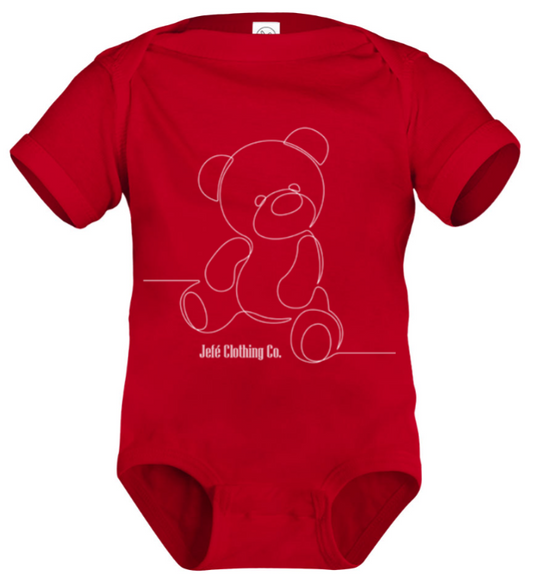 Infants " Pink Bear " Onesies