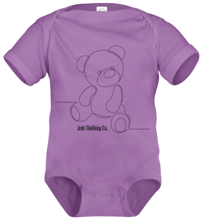 Infants " Black Bear " Onesies