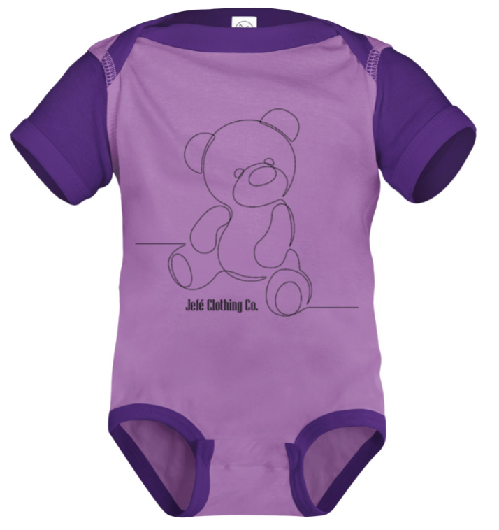 Infants " Black Bear " Onesies