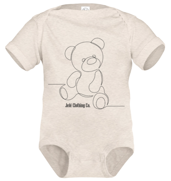 Infants " Black Bear " Onesies