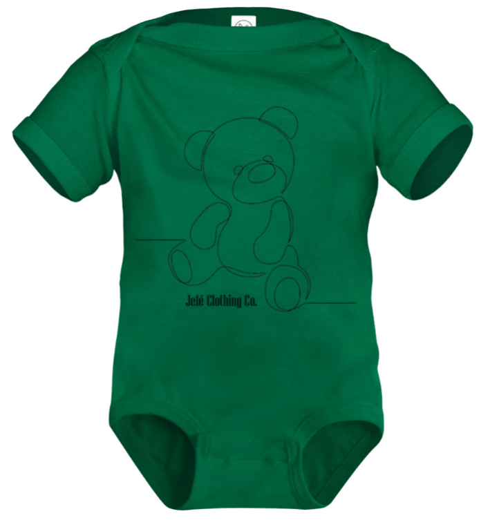 Infants " Black Bear " Onesies