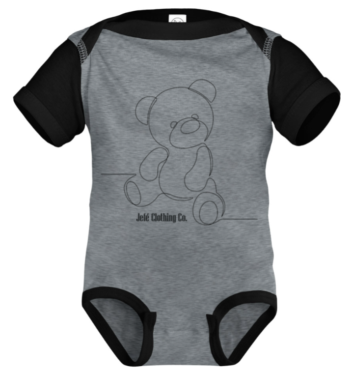 Infants " Black Bear " Onesies