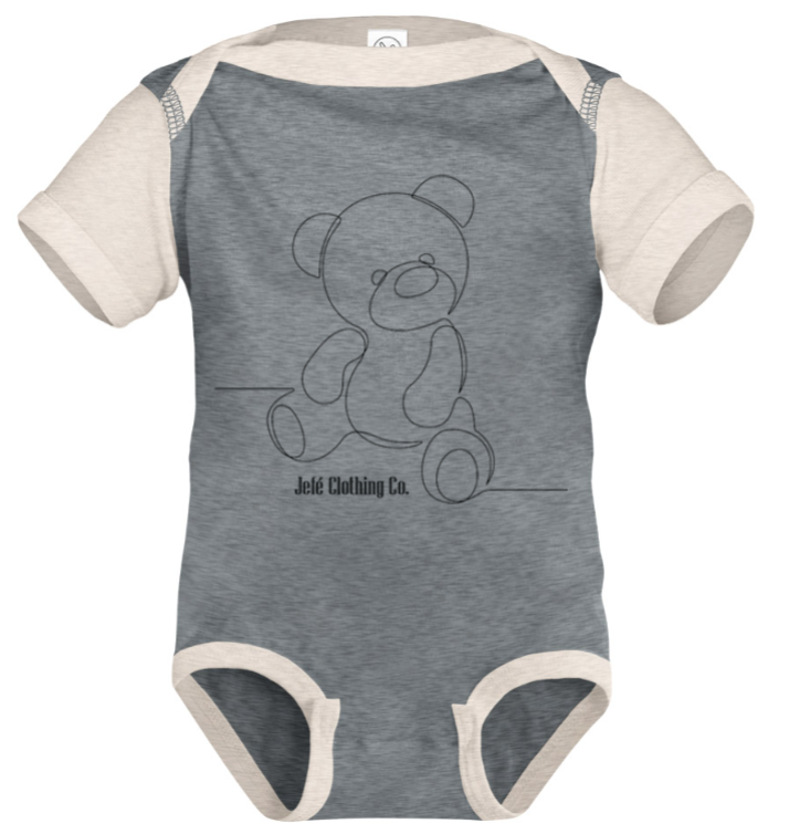 Infants " Black Bear " Onesies