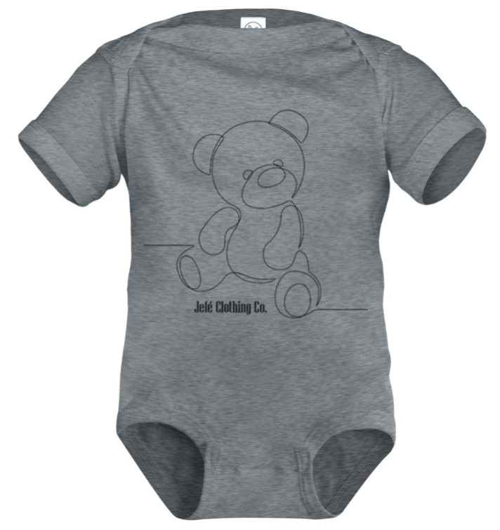 Infants " Black Bear " Onesies