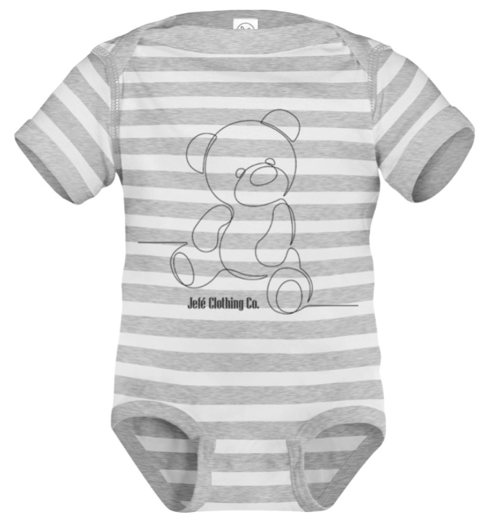 Infants " Black Bear " Onesies