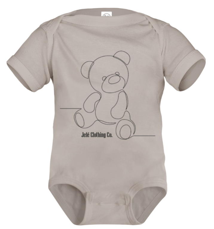 Infants " Black Bear " Onesies