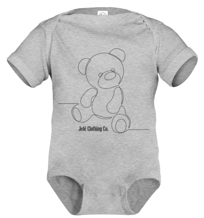 Infants " Black Bear " Onesies